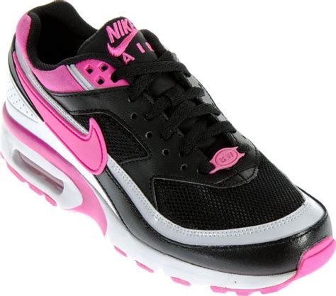 nike air max bw gs schoenen zwart wit roze|Nike Air Max shoes.